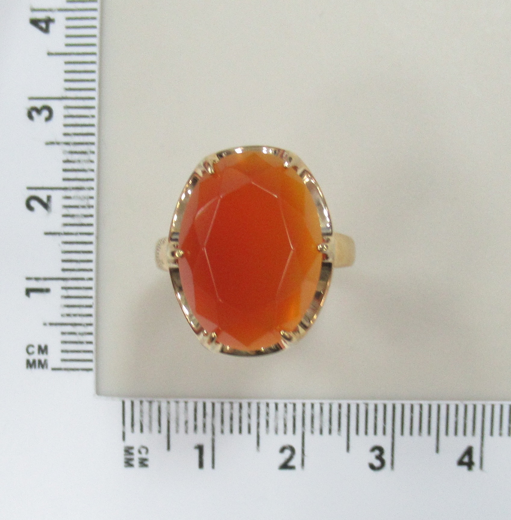 Серебряное кольцо с агатом